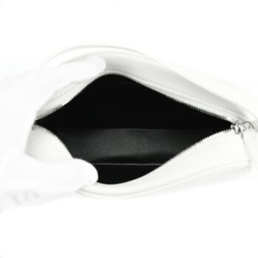 Balenciaga White Logo Bag XS Leather Camera Crossbody Everyday - Picture 7 of 10